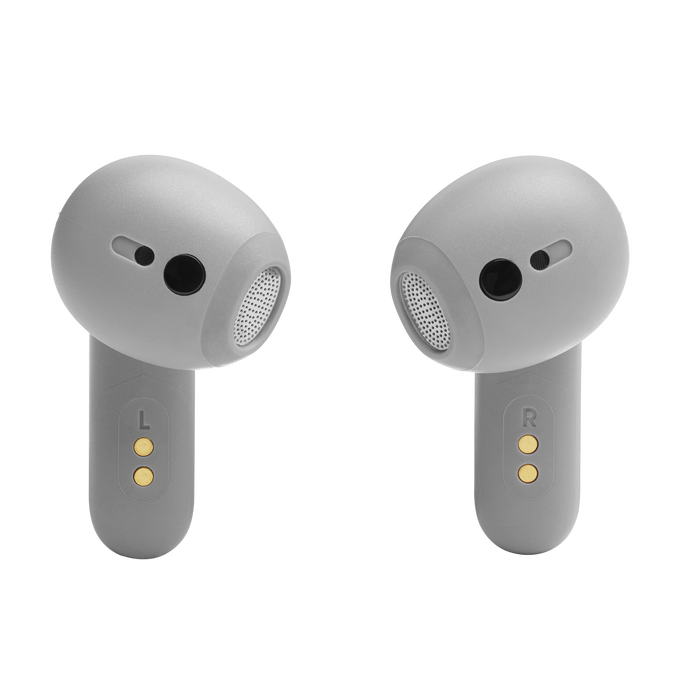 JBL Live Flex - Silver - True wireless Noise Cancelling earbuds - Back image number null